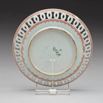 FAT, porslin, Qingdynastin 1700-tal.