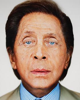186. Martin Schoeller, "Valentino", 2005.