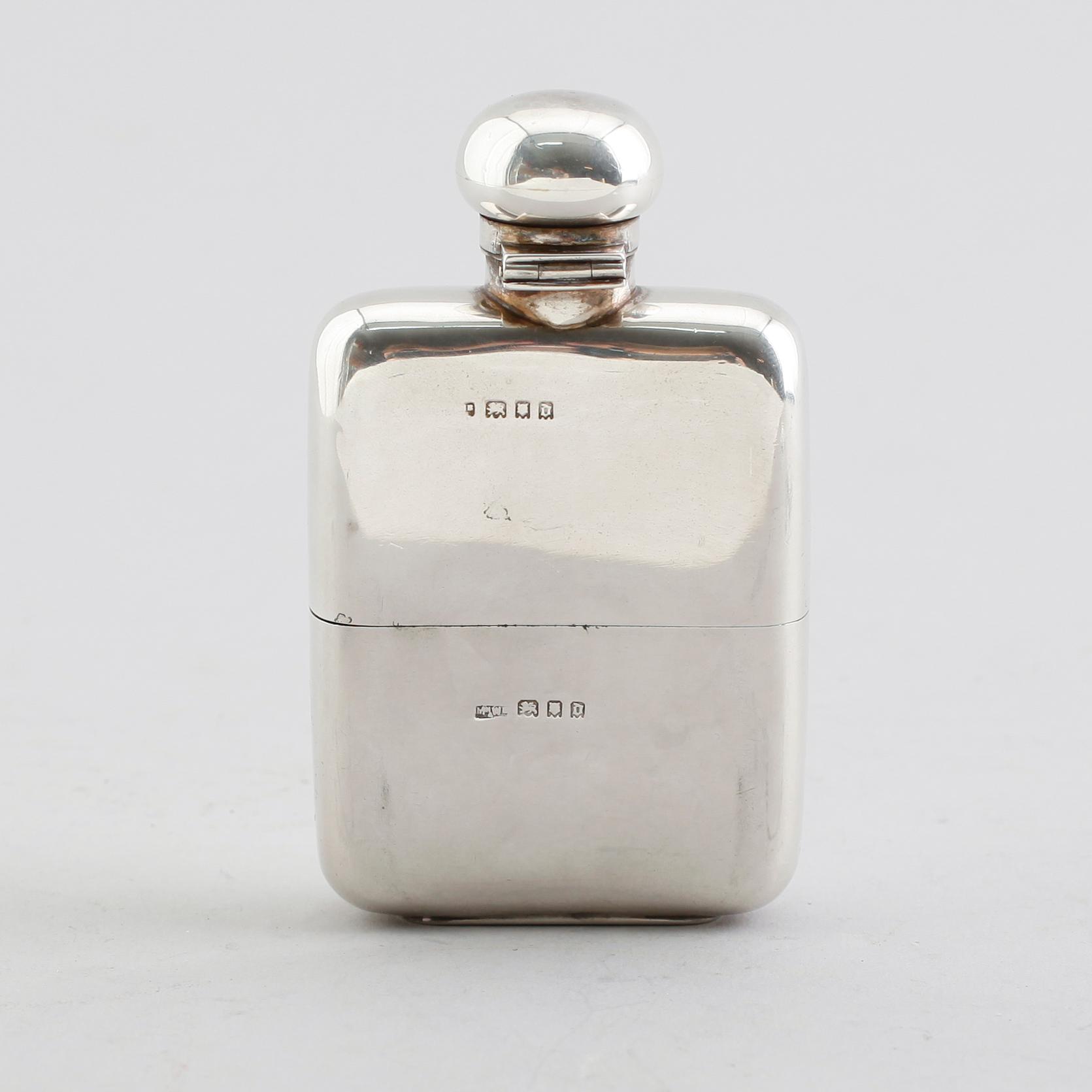 FICKPLUNTA, silver, Mappin & Webb, London 1919. Vikt ca 153 gram.
