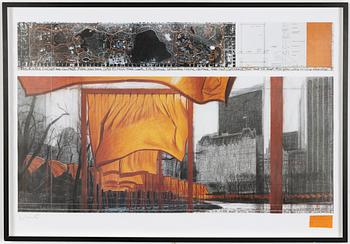 Christo,  "The Gates (project for Central Park, New York City)".