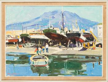Armas Mikola, oil on canvas, signed and dated -65.