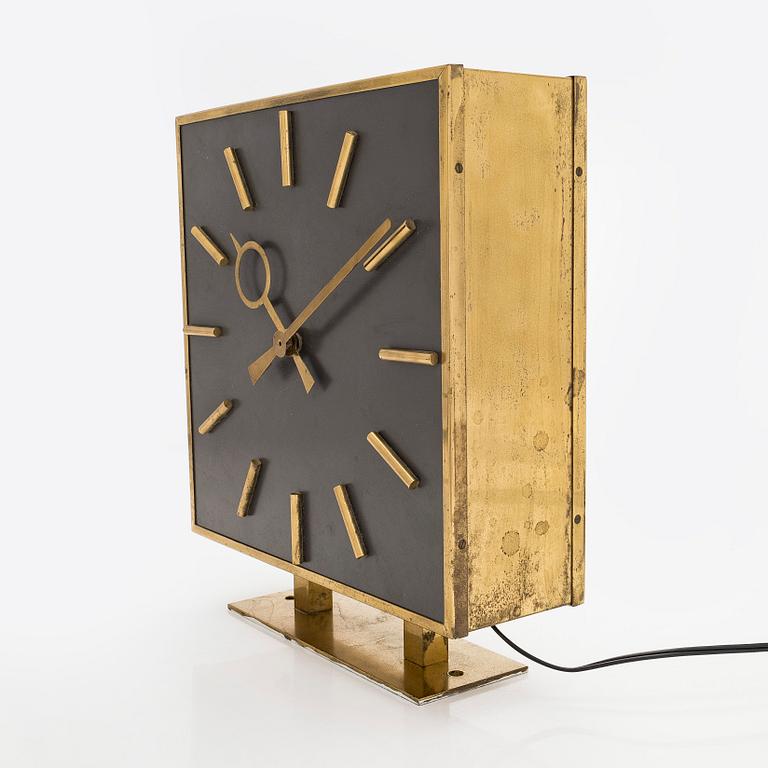 Wall clock, made to order, for The copper House,   Arkkitehtitoimisto Blomstedt & Lampén 1958.