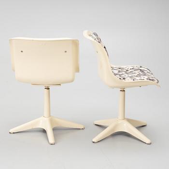 Yrjö Kukkapuro, 4 chairs, model 3415, 1970s.