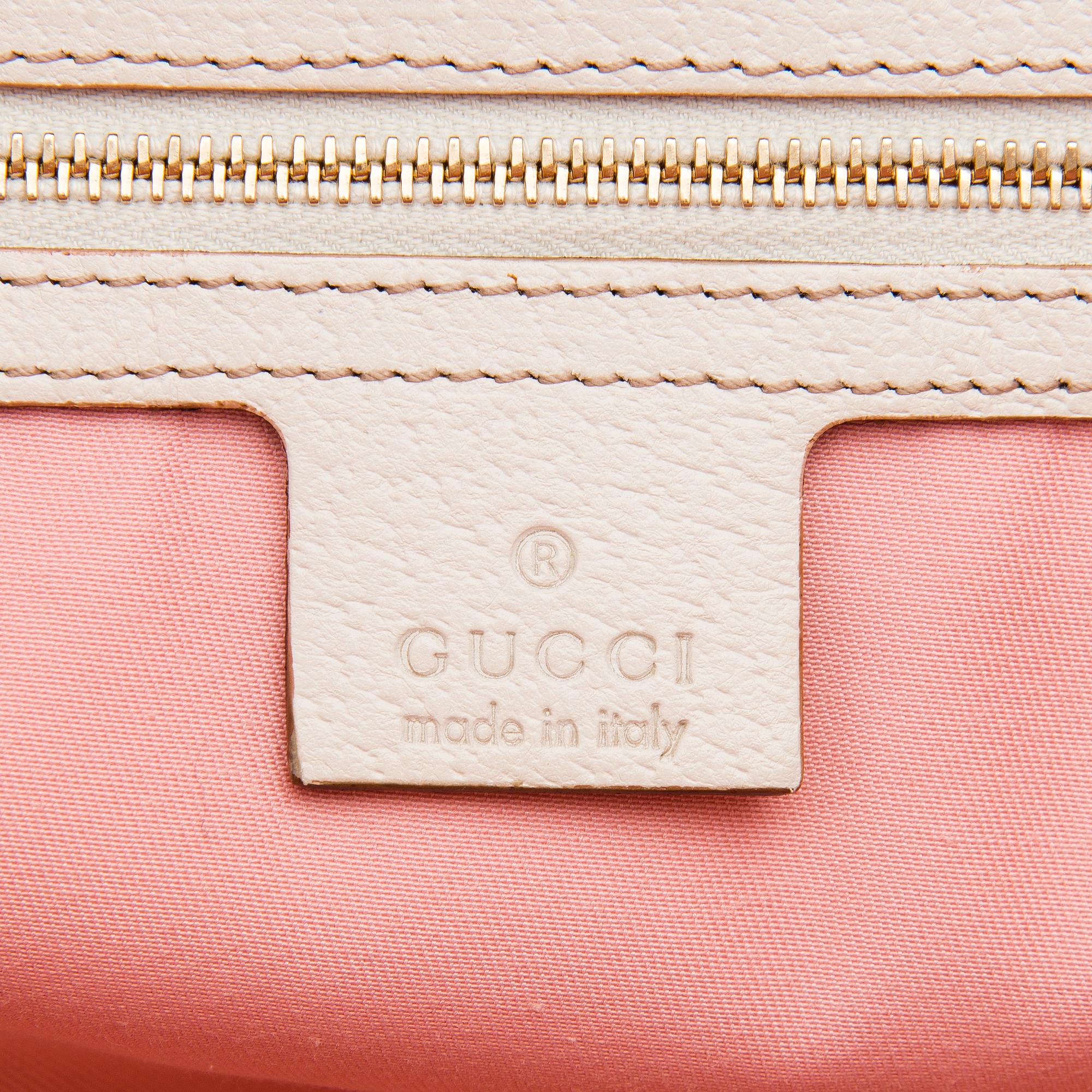 A Small Guccissima Canvas Tote Bag.