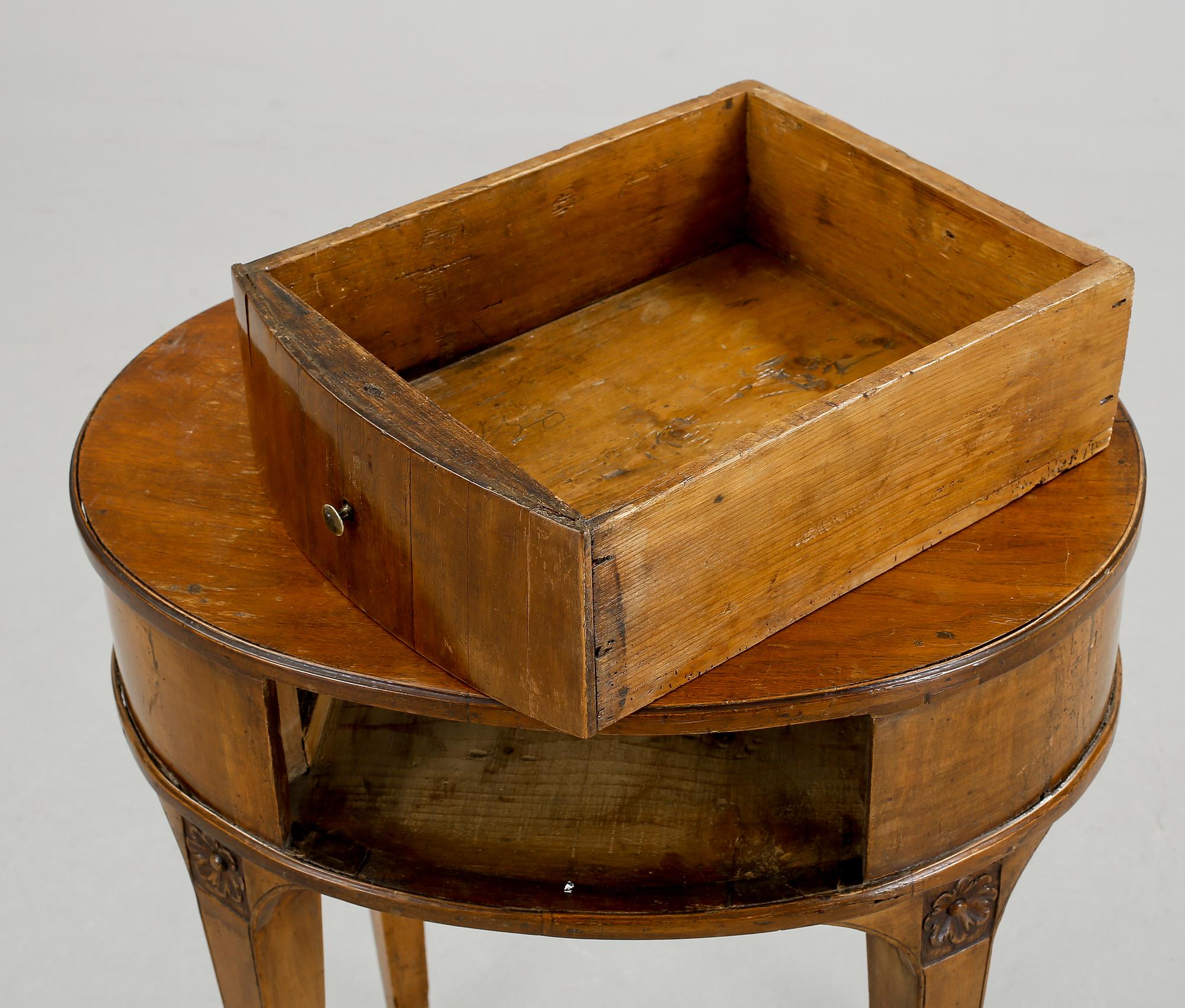 BORD, Nordeuropa, omkring år 1800.