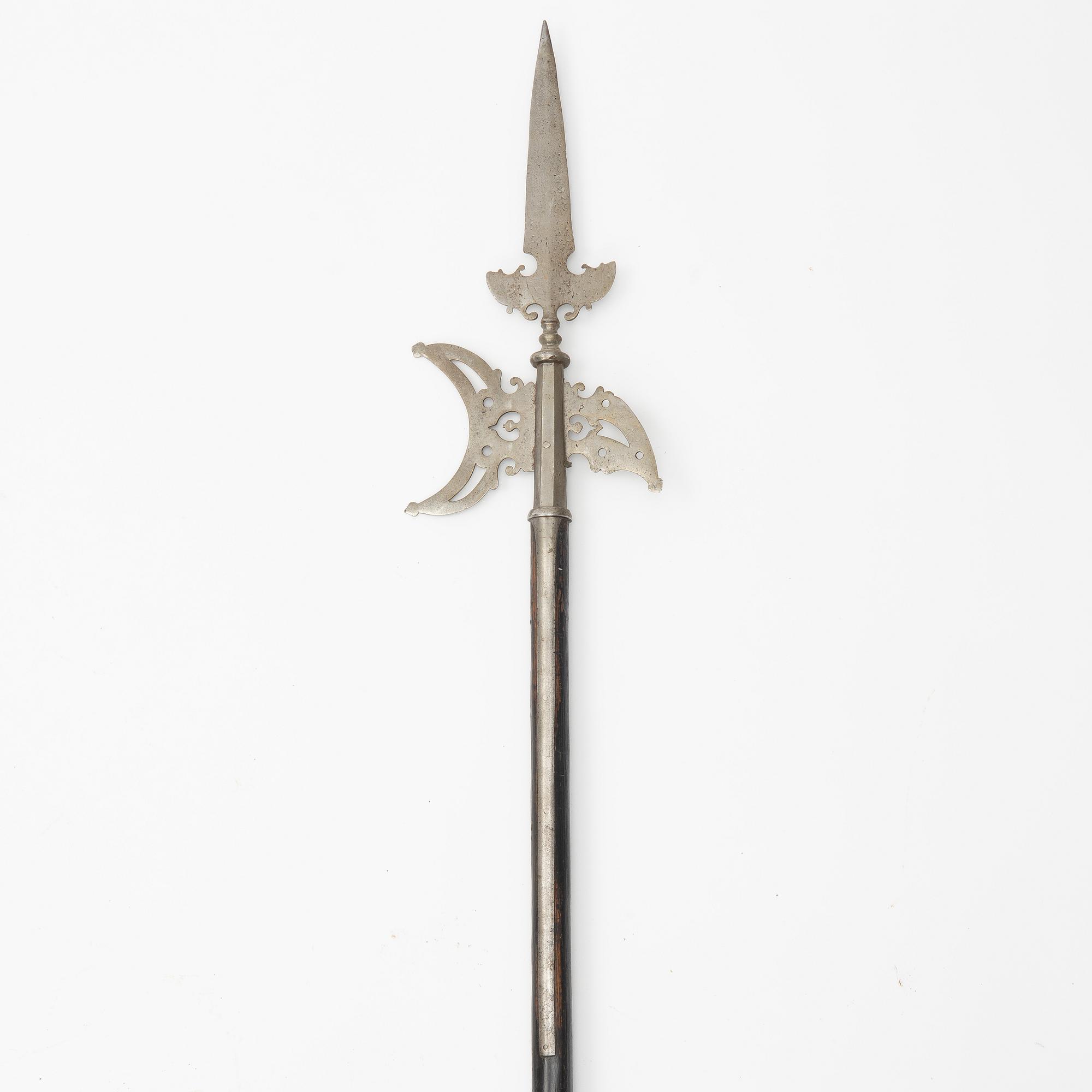 A 18th century halberd.