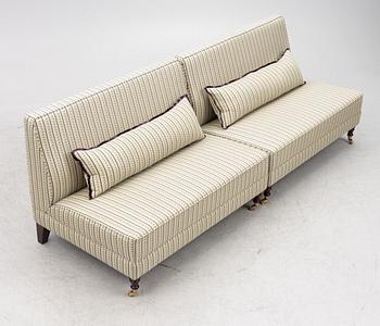 Modular sofa, 2 parts, 2000s.