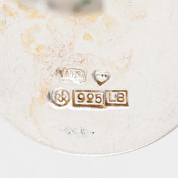 Kalevala Koru, A sterling silver necklace bracelet and earrings, "The Treasure from Halikko" 1979 and 1988.