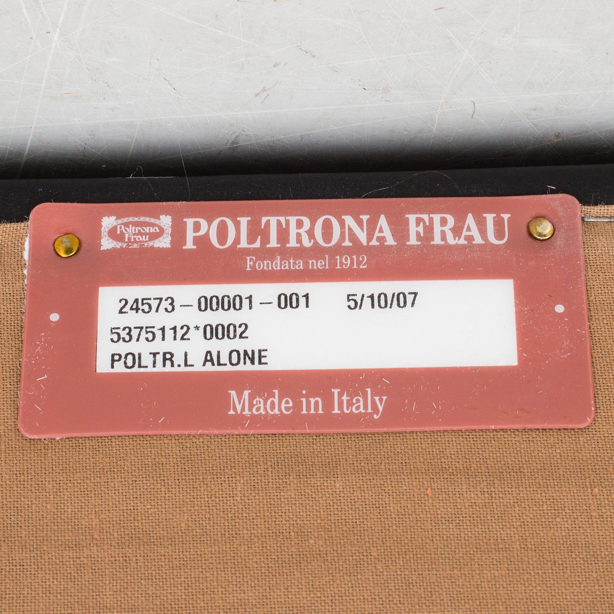 MONICA FÖRSTER, fåtölj, "Alone", Poltrona Frau, 2000-tal.