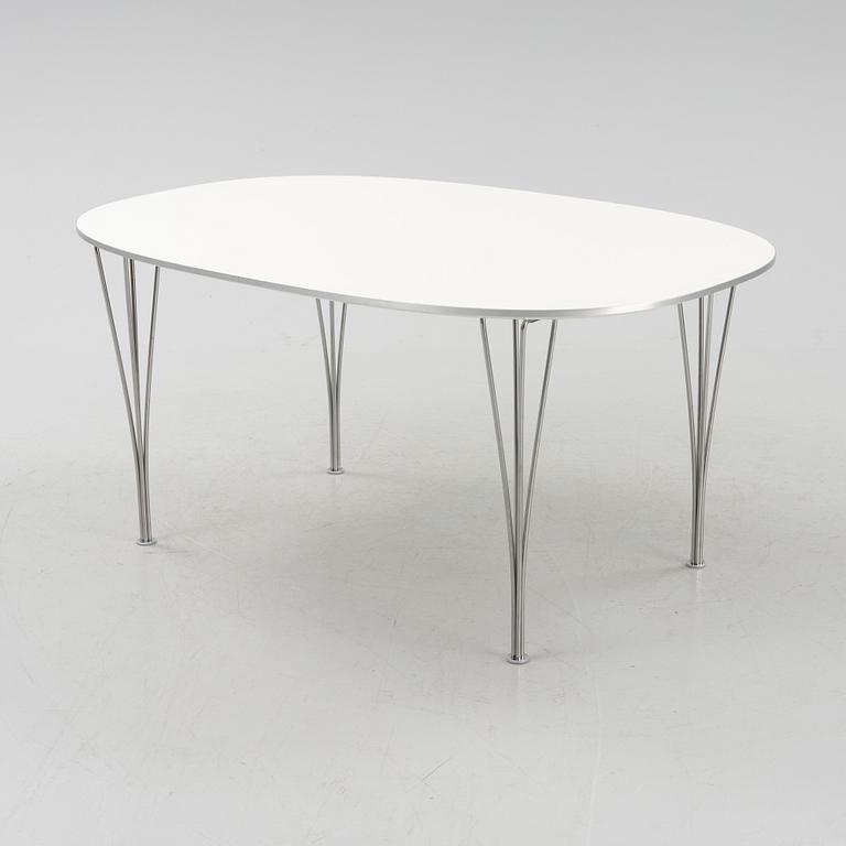 Bruno Mathsson & Piet Hein, matbord, "Superellips", Fritz Hansen, Danmark, 2008.