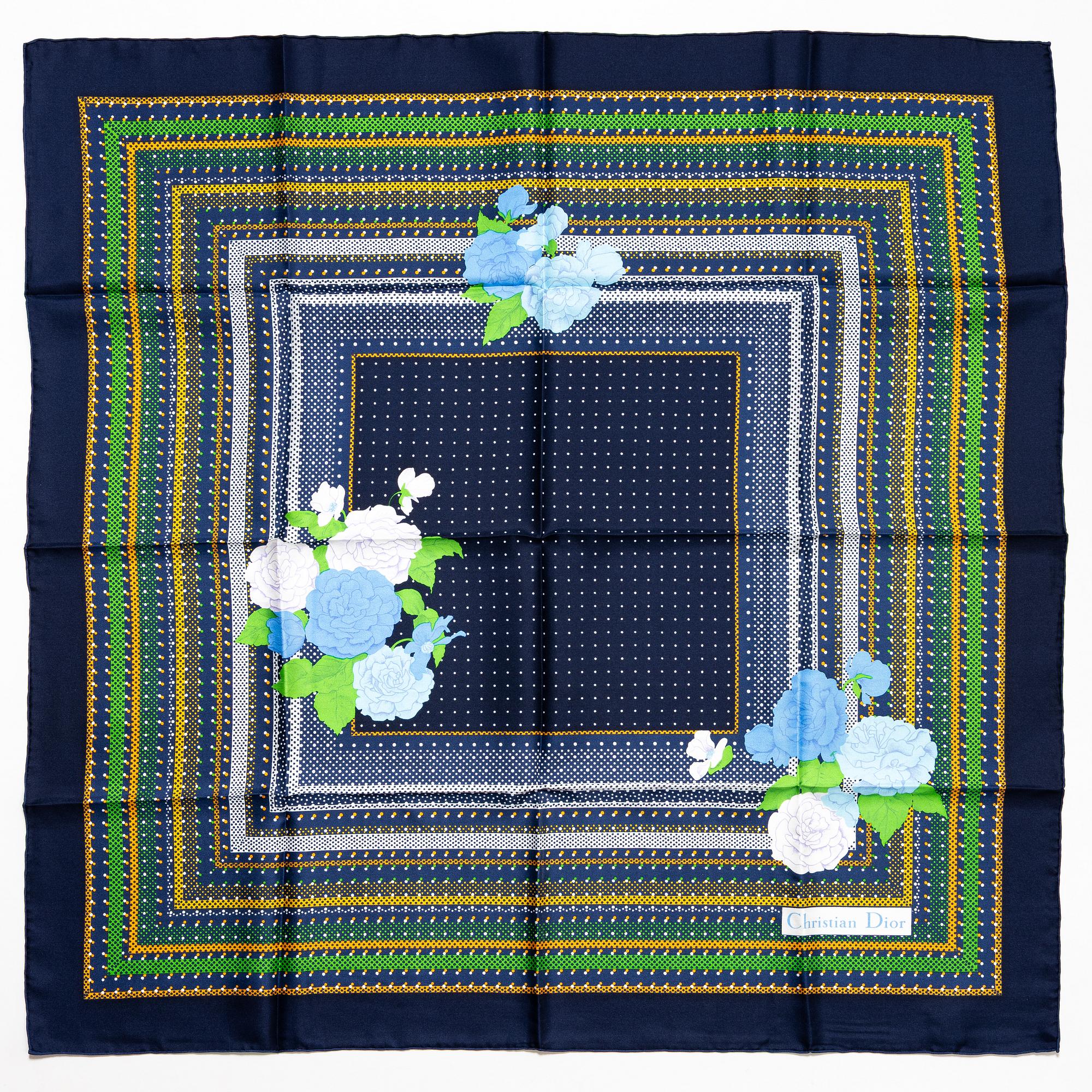 Christian Dior, Scarves, 2 pcs, vintage.