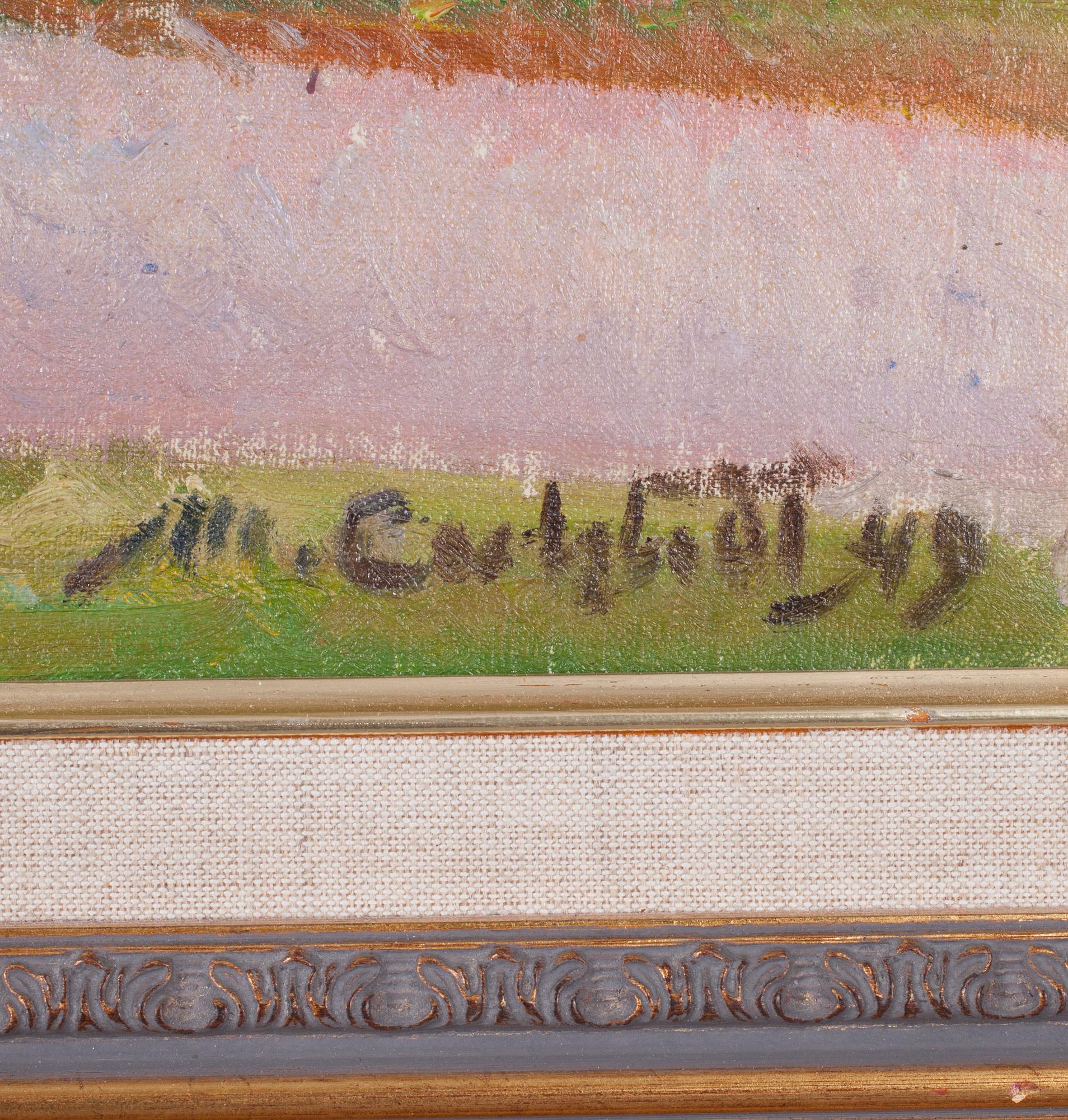 MIKKO CARLSTEDT, olja på duk, signerad och daterad -49.