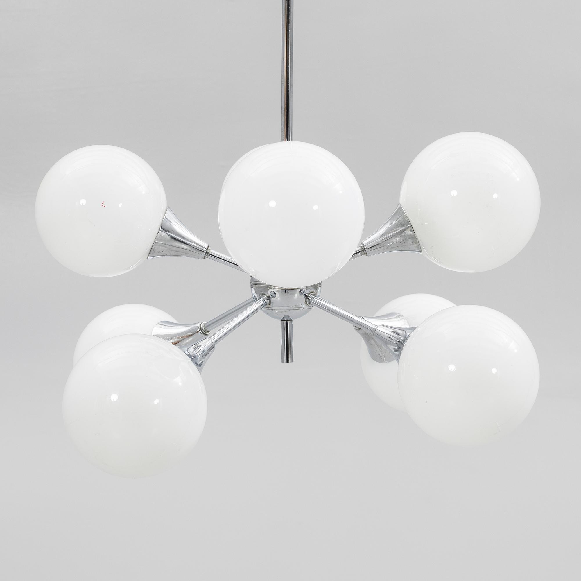 Ceiling lamp, second half of the 20th century.
