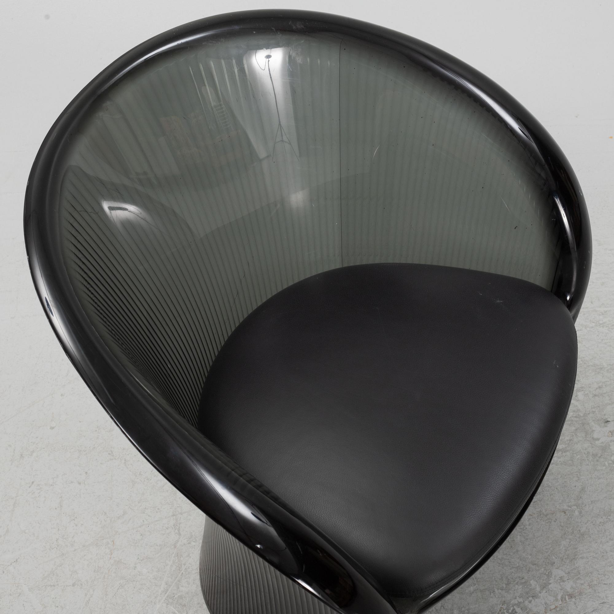 Pierre Paulin, a pair of 'Flower chair' armchiars, Magis.