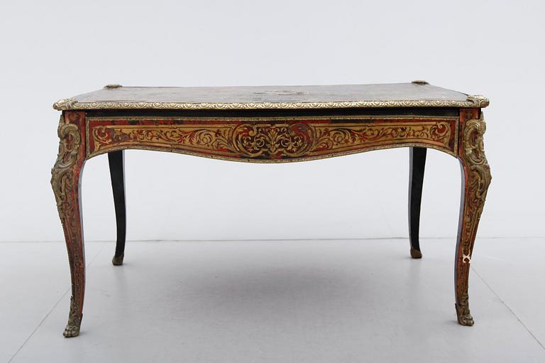 SKRIVBORD, boulle-arbete, Frankrike, 1800-tal.