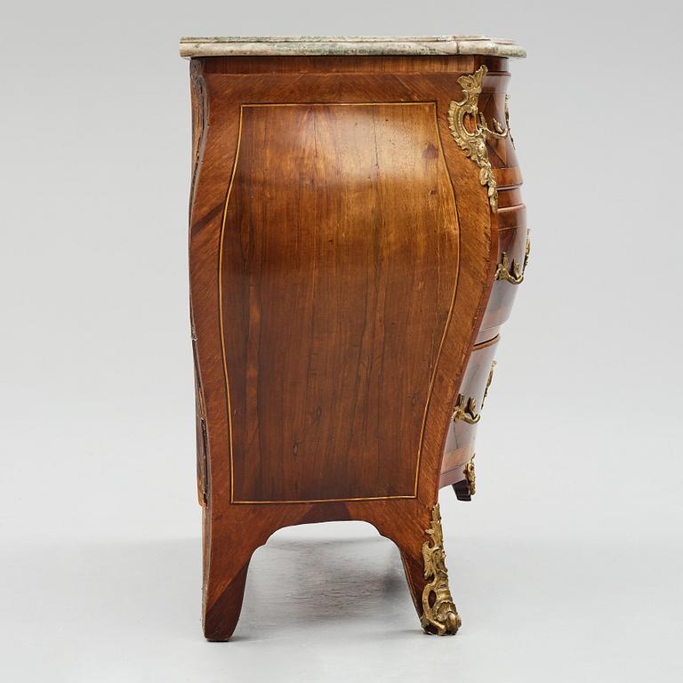 A Swedish rococo commode.