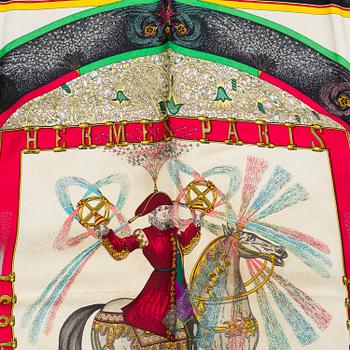 HERMÈS, scarf "Feux d'Artifice".