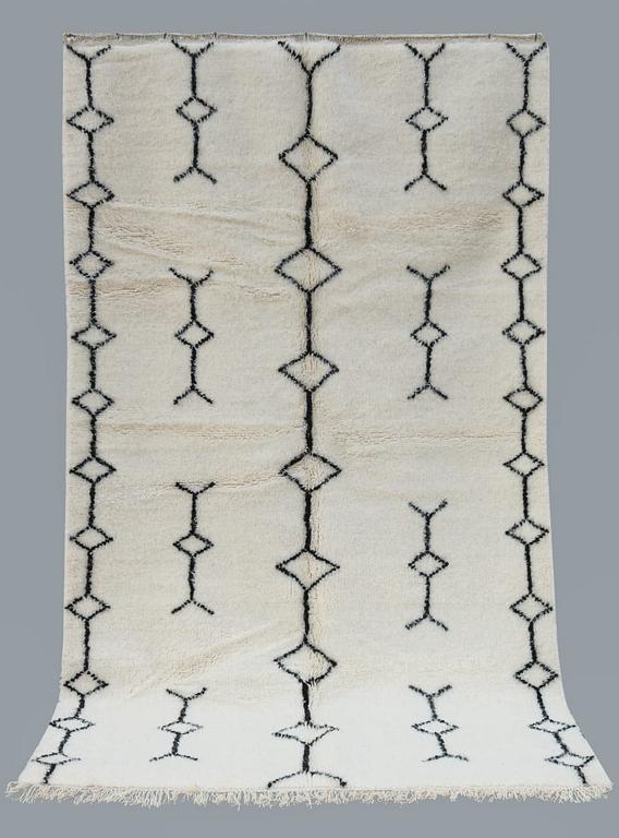 A rug, Morocco, ca 253 x 160 cm.