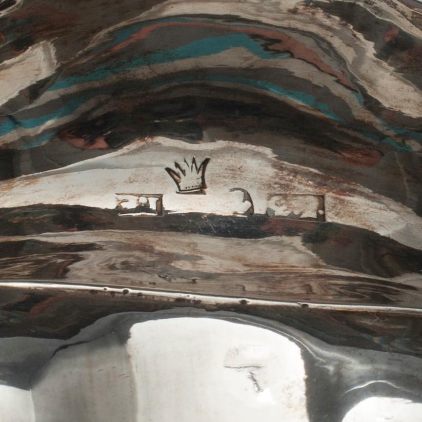 GRÄDDSNÄCKA, silver, Finland 1849. Vikt 138 g.