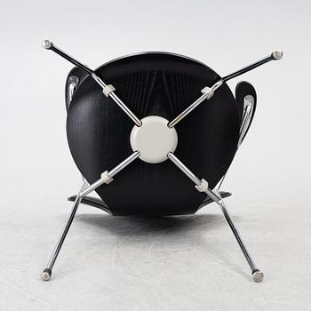 Arne Jacobsen, a set of 6 armchairs, "The Seven", Fritz Hansen, Denmark, 2006.