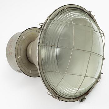 Industrial lamp, Mesko, Poland, second half of the 20th century.