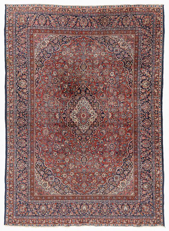 Rug, Kashan, approx. 360 x 255 cm.