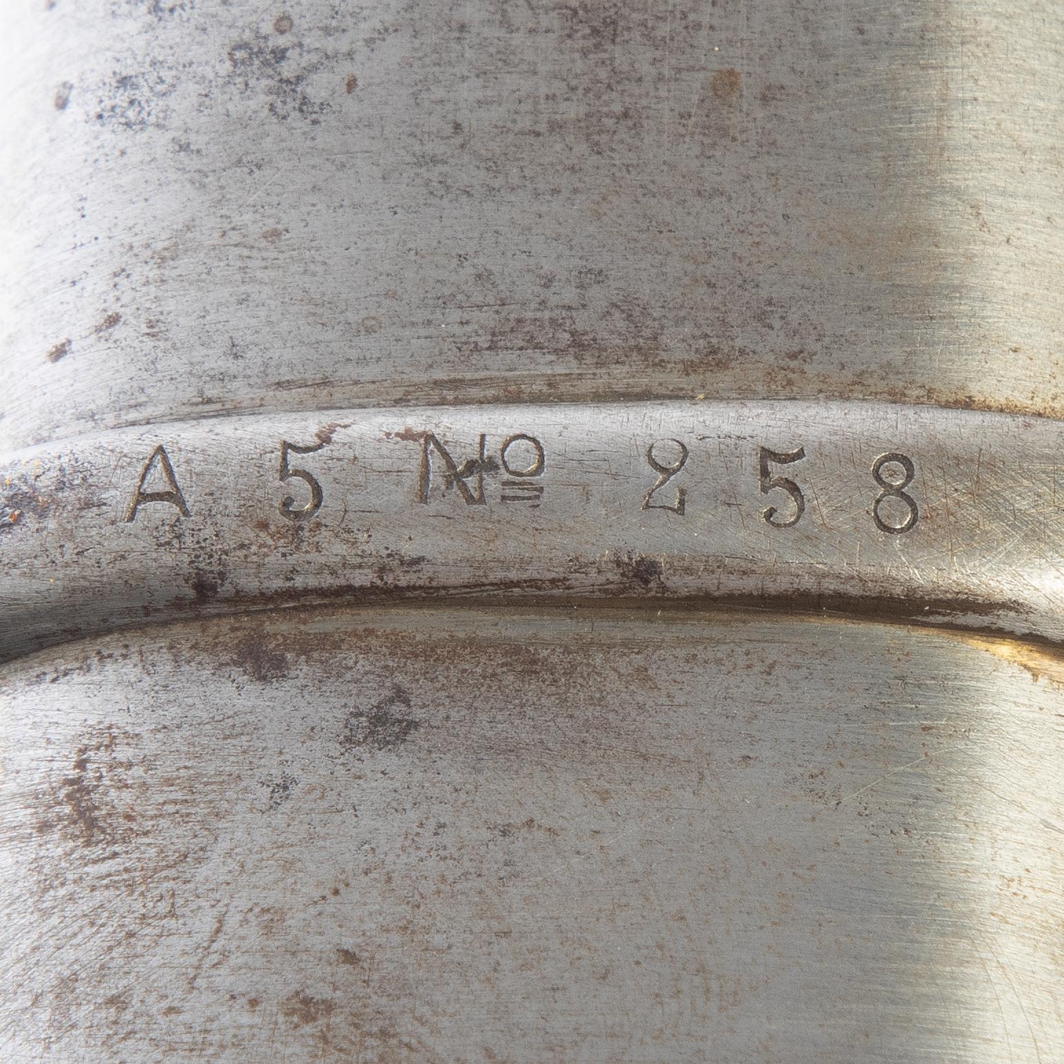 Sabel, svensk, m/1831 för artilleriet, med balja.