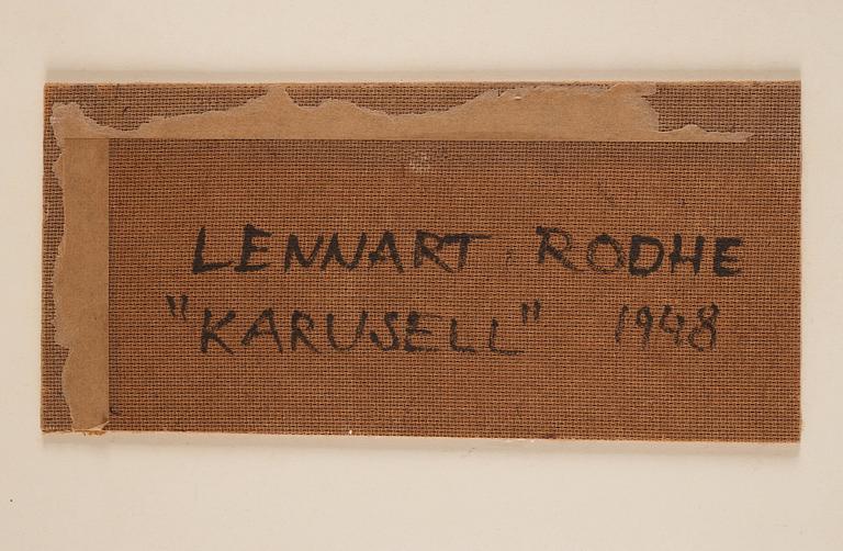 Lennart Rodhe, "Karusell".