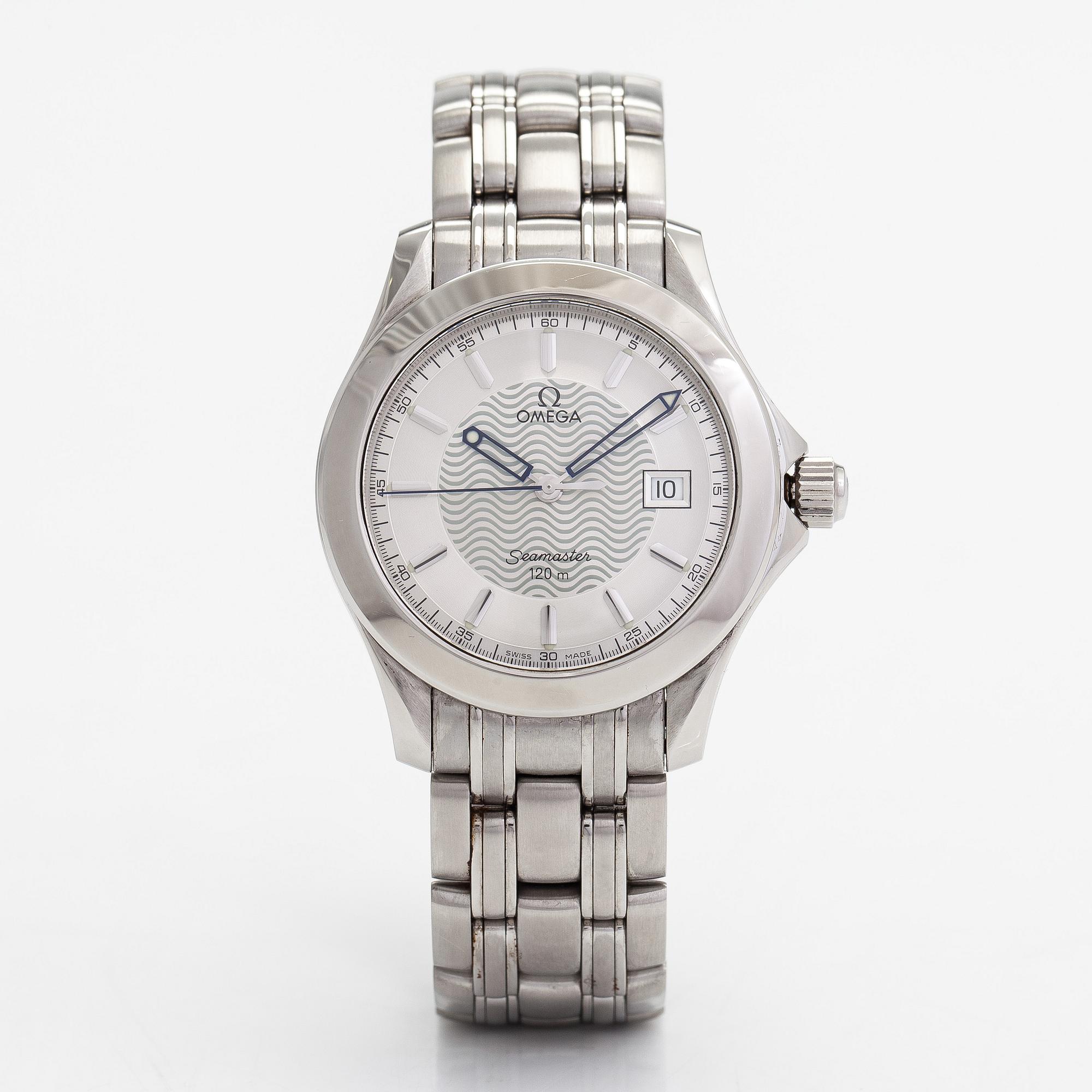 Omega, Seamaster, 120m, armbandsur, 36 mm.