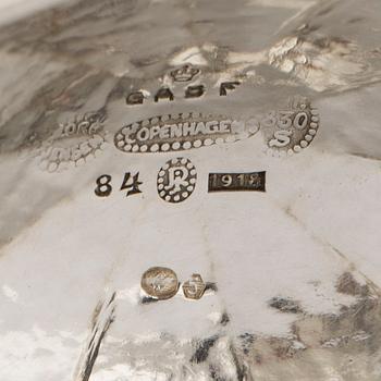 GEORG JENSEN, a silver bowl, Copenhagen, Denmark 1919, model nr 42, designed by Johan Rohde.