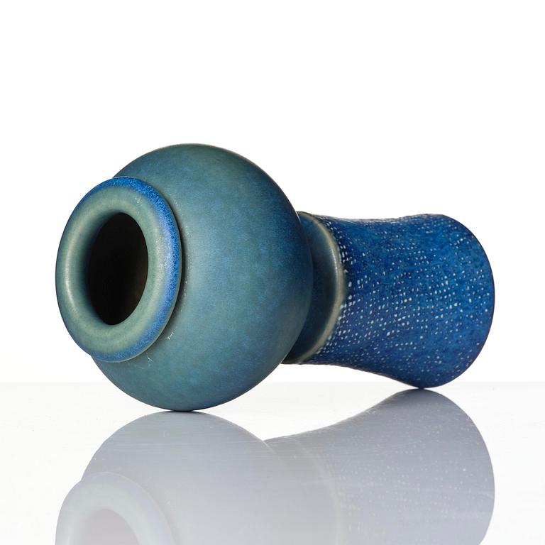 Stig Lindberg, a stoneware vase, Gustavsberg Studio 1963.