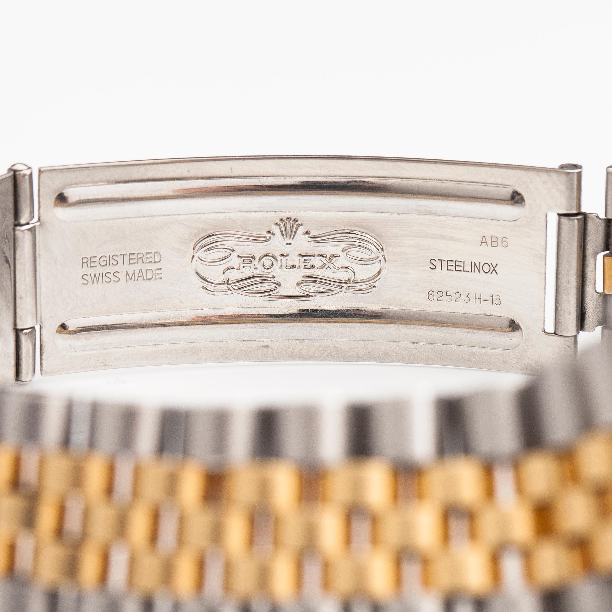 ROLEX, Oyster perpetual, Datejust, rannekello, 36 mm.