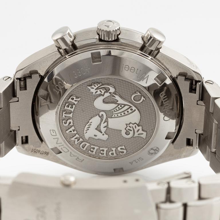 Omega, Speedmaster, Racing, wristwatch, chronograph, 40 mm.
