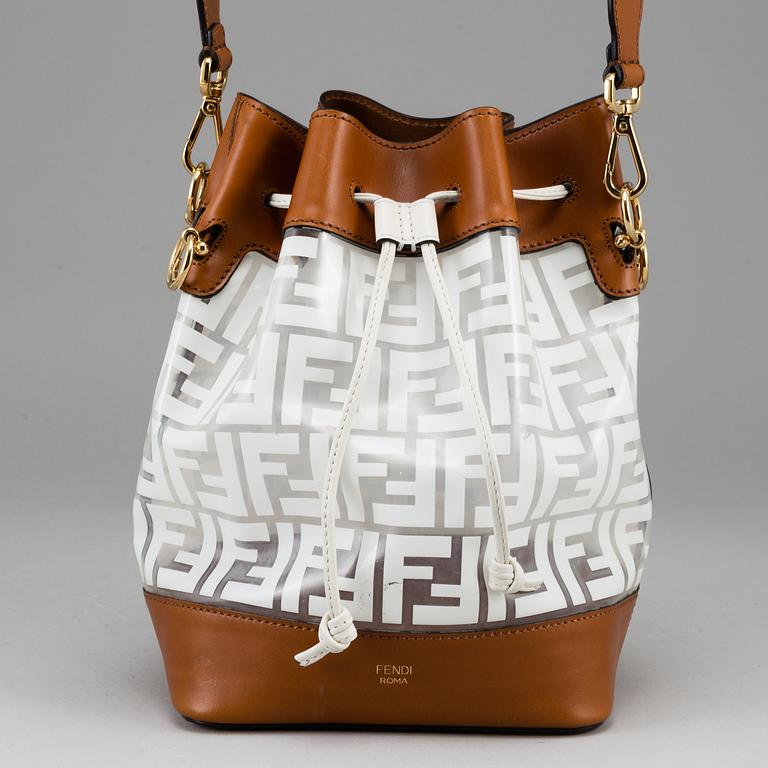 FENDI, a 'Mon Tresor' calf skin and PU bag.