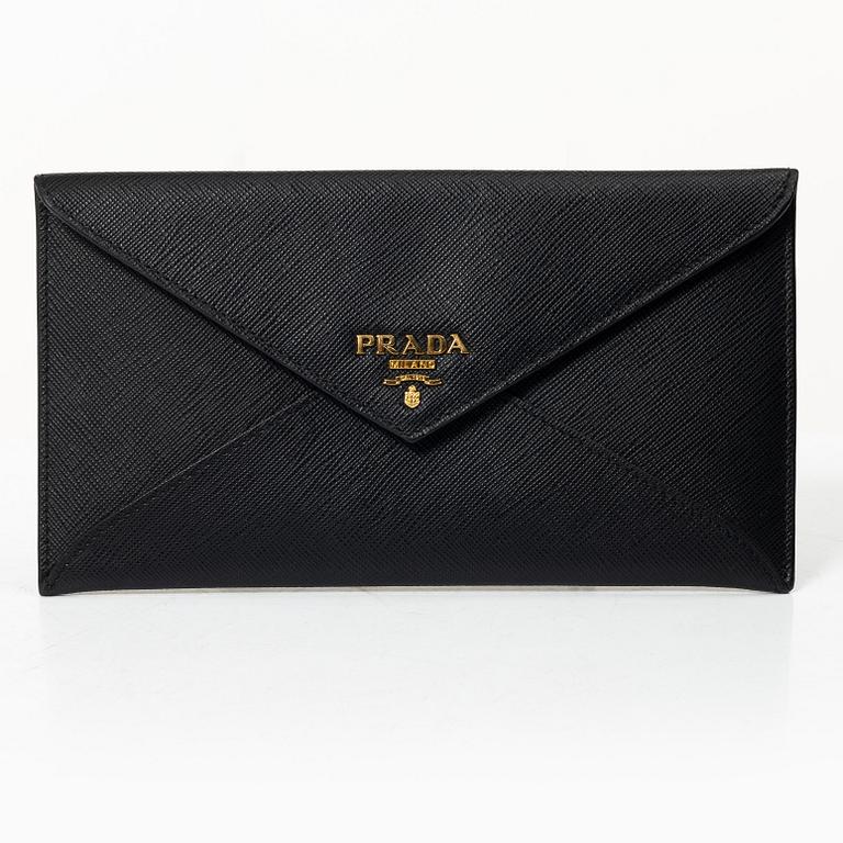 Prada, wallet/ clutch,