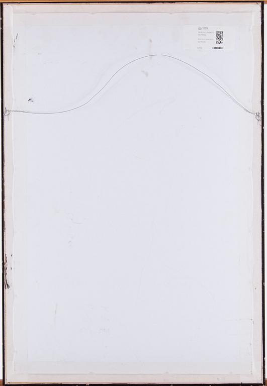 TEXTILTAVLA / BATIKTRYCK, Java, 1900-talet.