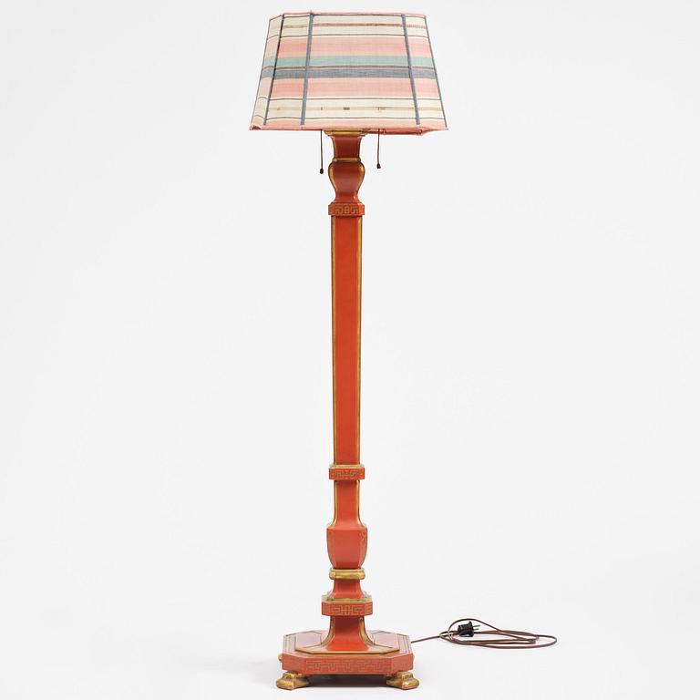 Carl Malmsten, golvlampa, Swedish Grace, snickarmästare Albin Johansson, Stockholm, för Villa Kvikkjokk, 1927.