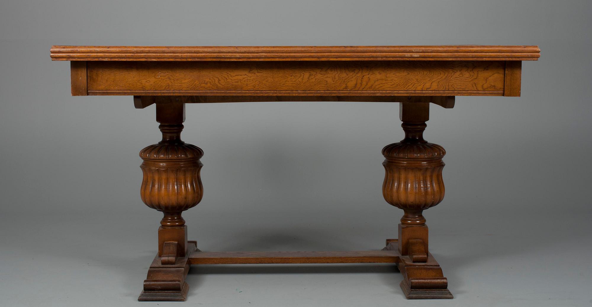 BORD, ek, barockstil, sekelskiftet 1800/1900-tal.