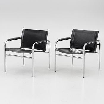 Tord Björklund, a pair of 'Klinte' armchairs, IKEA, 1980s.