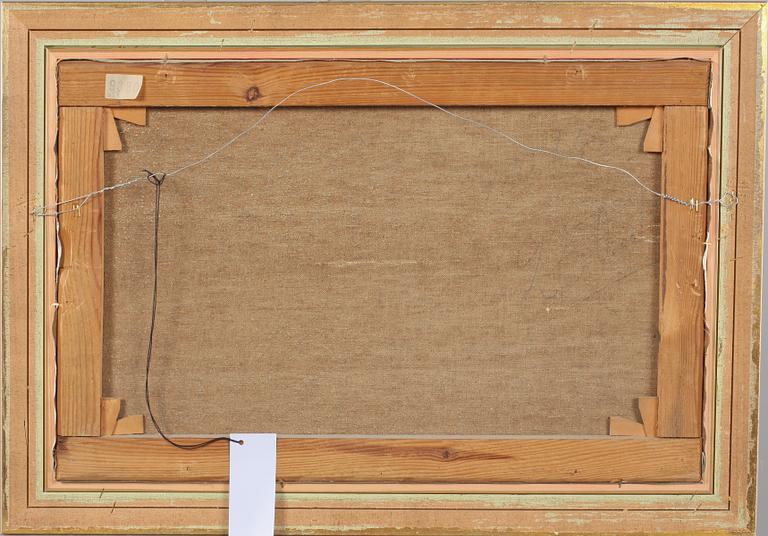 OLLE SKOGMAN, olja på duk, signerad och daterad 1918.