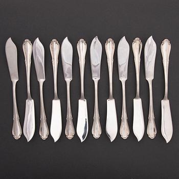 BESTICKUPPSÄTTNING, 156 DELAR, silver, Gebrüder Reiner, Tyskland, 1900-talets första hälft.