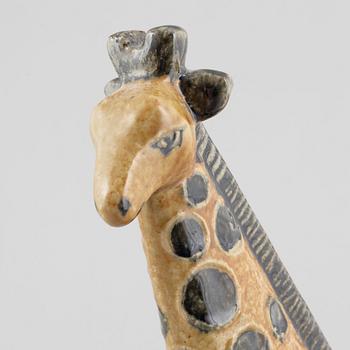 Lisa Larson, a 'Giraff' stoneware figurine, from the series 'Stora Zoo', Gustavsberg.
