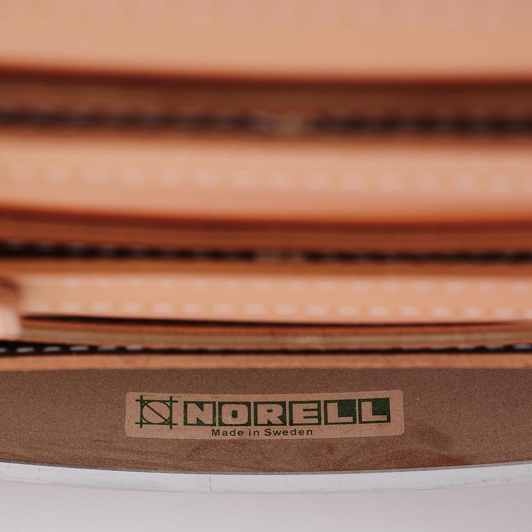 Arne Norell, an "Ari" easy chair with ottoman, Norell Möbel, Aneby, ca 2020.