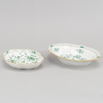 38 pieces, porcelain, Meissen, 1900's.
