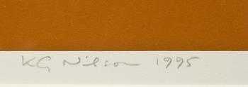 KARL-GUSTAF NILSON, färglitografi, sign o dat 1995, E.A.