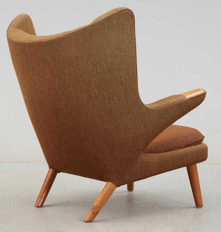 HANS J WEGNER, fåtölj, "Bamse", AP-stolen, Danmark 1950-tal.