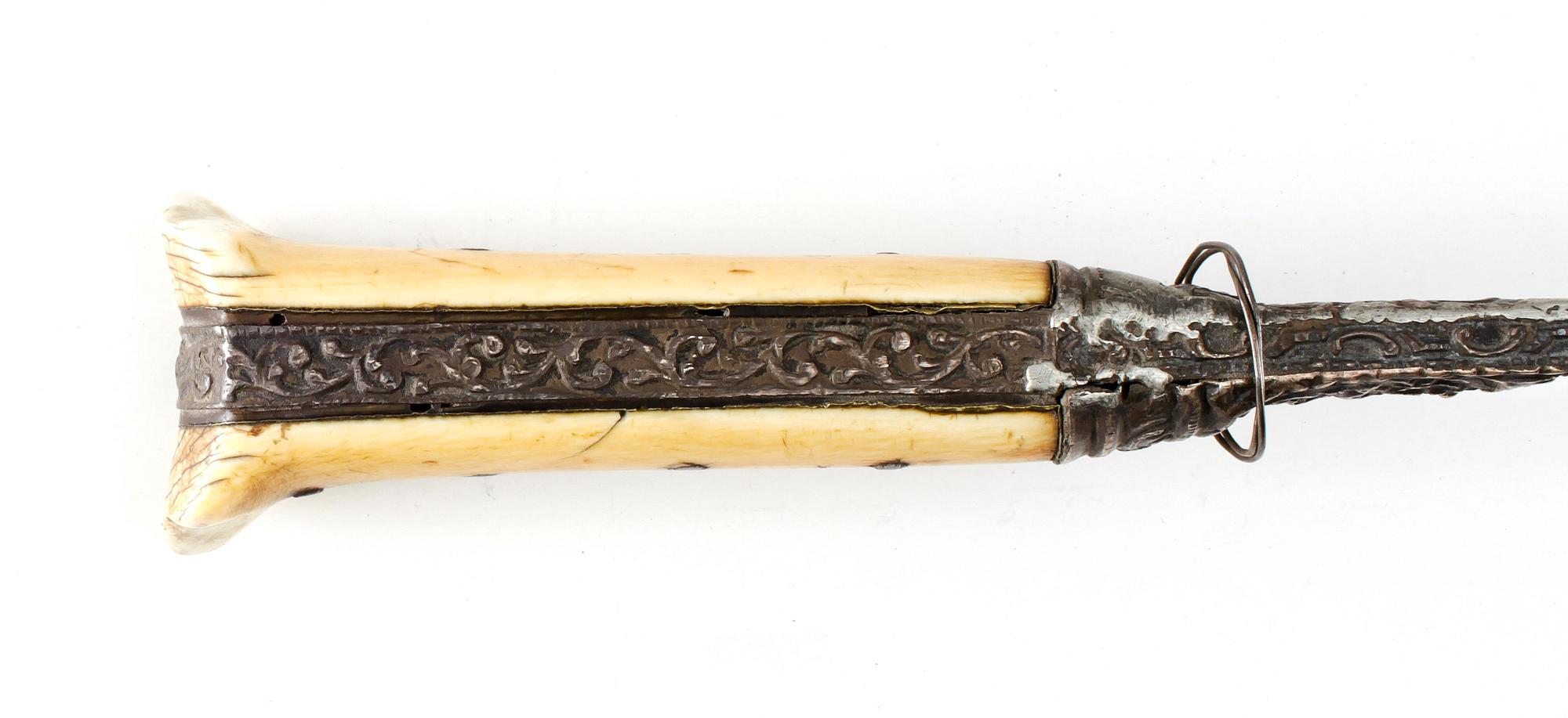 YATAGAN, indopersisk, 1800/1900-tal.