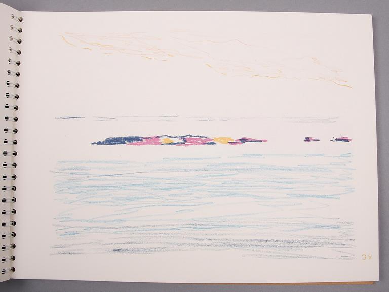 RUNE JANSSON, mapp med 48 blad, litografier varav ett sign.