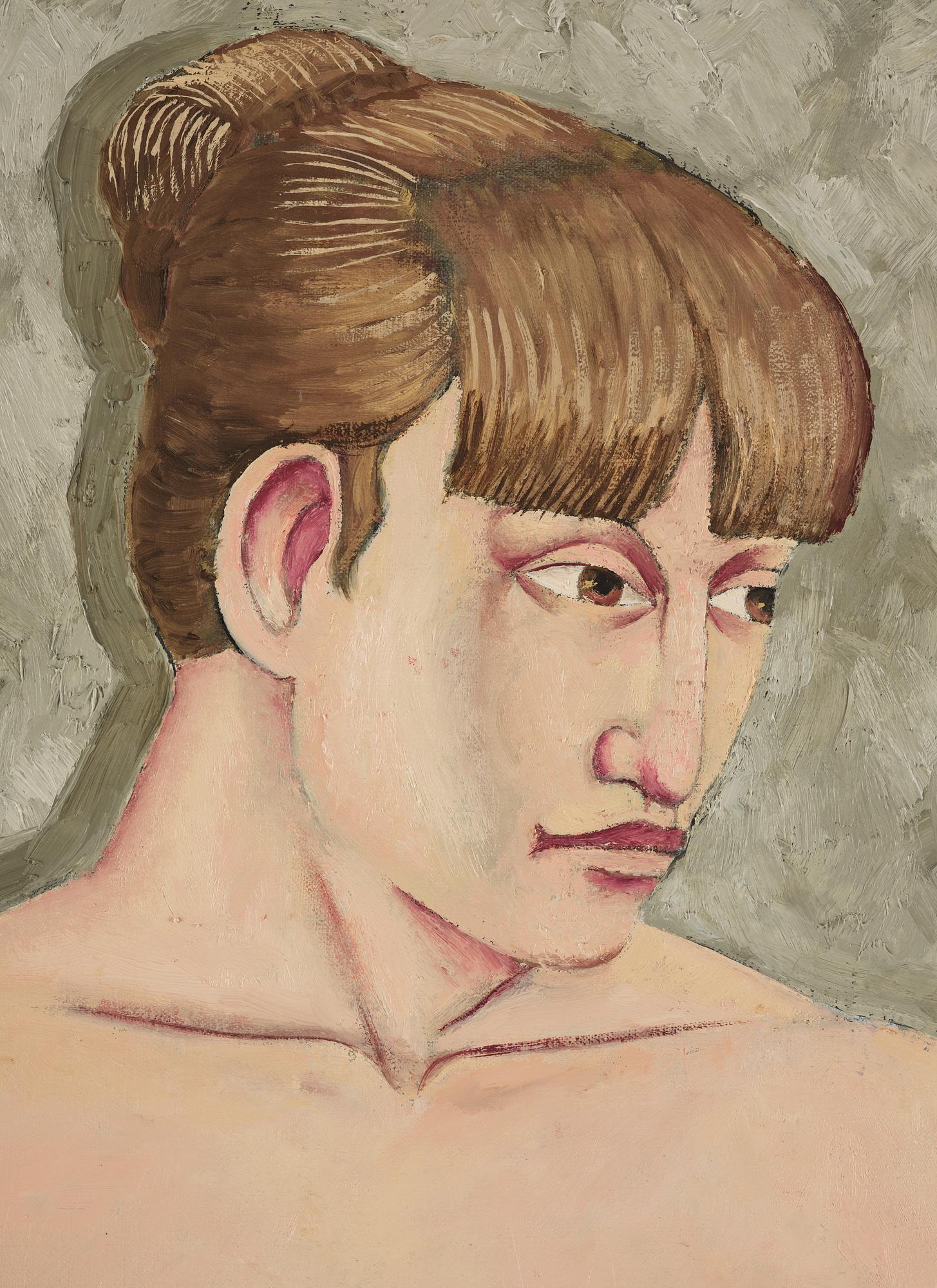 Lars Andersson, "Sittande kvinnlig akt".