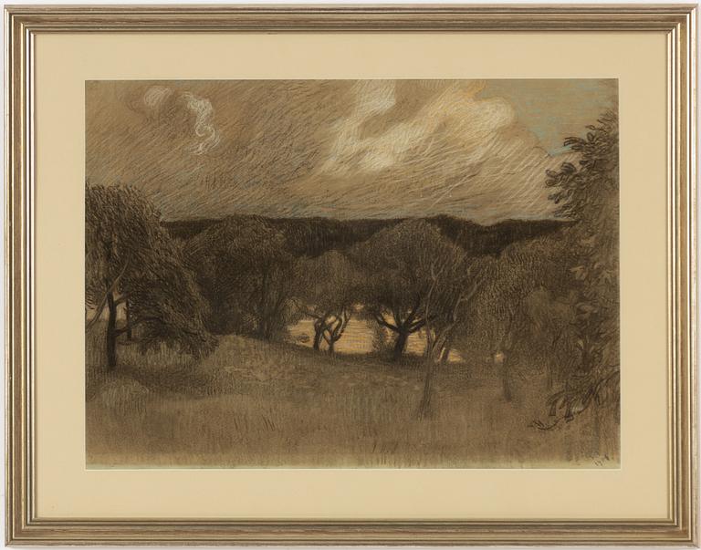 Gunnar Hallström, Twilight Landscape.